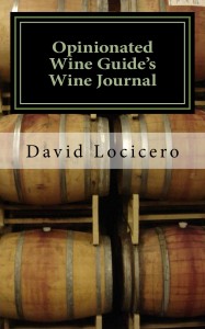 The cover of my Wine Journal